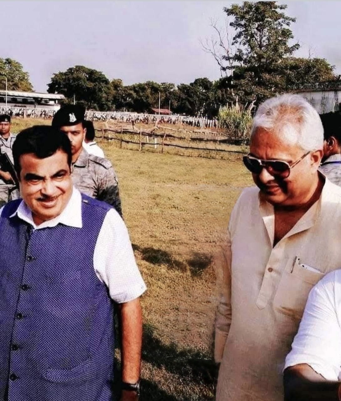 With Union Minister Nitin Gadkari