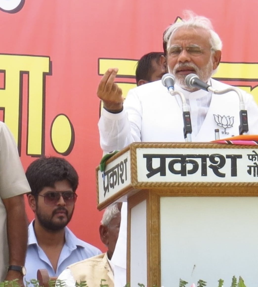 With Prime Minister Narendra Modi