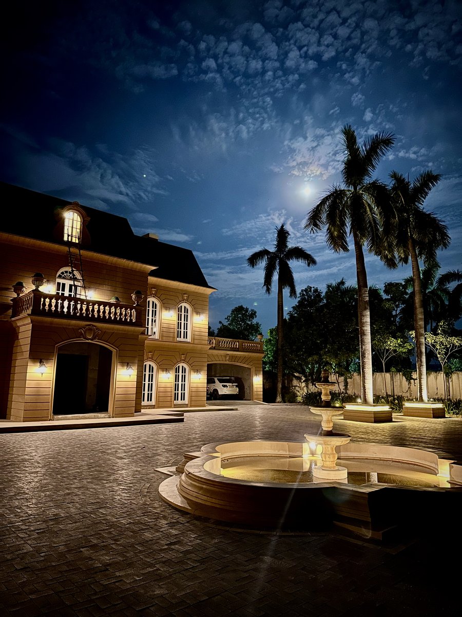 The Manor in Moonlight